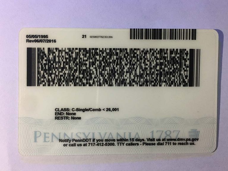 Pennsylvania ID - Buy Premium Scannable Fake ID - We Make Fake IDs