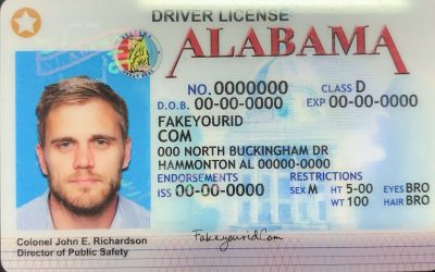 Alabama - Buy Scannable Fake ID - We Make Premium Fake IDs