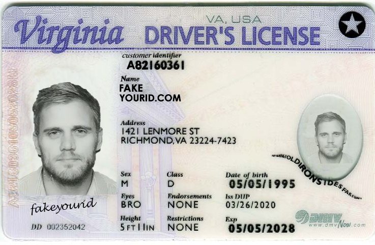 Virginia - Buy Scannable Fake ID - We Make Premium Fake IDs