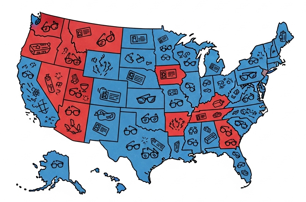 10 Best & Worst Fake ID States USA