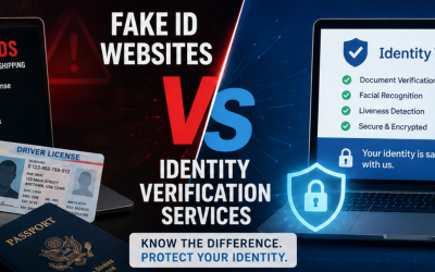Fake ID Websites vs Identity Verification Services: Understanding the Difference